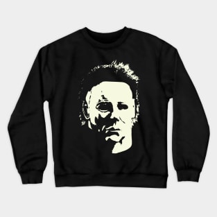 HUGE MICHAEL MYERS FACE Crewneck Sweatshirt